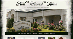 Desktop Screenshot of nealfuneralhome.net