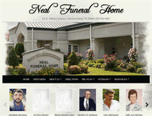 Tablet Screenshot of nealfuneralhome.net